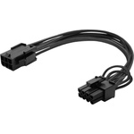 SAVIO AK-49 Преобразувател на захранващ кабел за PCI-Express (6 пина - 8 пина) (AK-49)