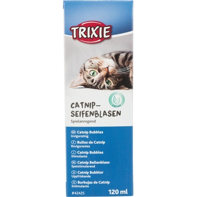 Trixie mydlové bubliny s mačacou mätou 120 ml