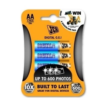 JCB OXI DIGITAL AA 4ks JCB-LR06OXI-4B
