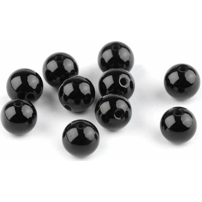 Minerálne korálky Onyx Ø6 mm - 10 ks