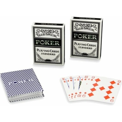 Garthen 525 Poker karet No92 100% plast Sada 2 ks