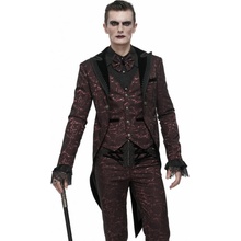 Devil Fashion kabát Dream Snatcher Gothic Patterned Swallowtail