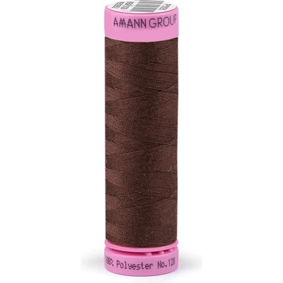 Polyesterové nitě návin 100 m Aspo Amann Varianta: 0264 Chocolate Brown, Balení: 5 ks