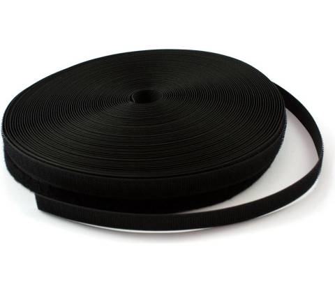 Stuhový uzávěr 16 mm čierna