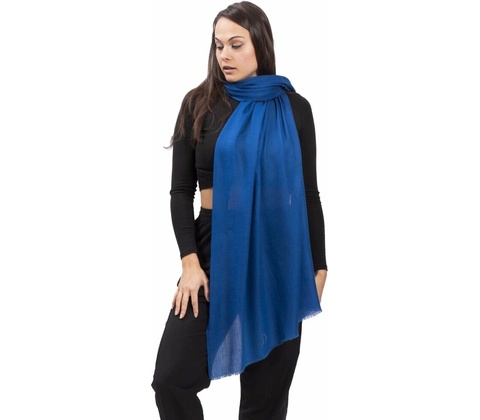 Pashmina NAVIN modrá