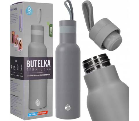 Dafi termoska 490 ml šedá