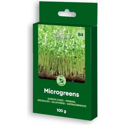 Seklos Семена за микро Градински Крес Lepidium sativum L - 100 гр