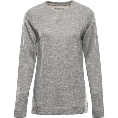 ALPINE PRO Дамска тениска с дълъг ръкав ALPINE PRO BREKA shifting sand ALPINE PRO | Kafyav Bezhov | ЖЕНИ | XS