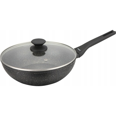Pánev wok, na plyn i indukci, černý mramor Ø28 cm, KB-7990 Klausberg