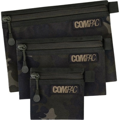 Korda Puzdro Compac Wallets Dark Kamo Set 3 ks