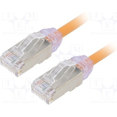 Panduit STP28X0.5MOR Patch F/UTP Cat 6a RJ45 vidlice z obou stran drát Cu