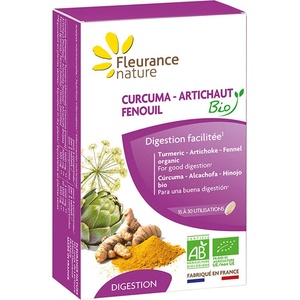 Fleurance Nature Куркума с Артишок и Копър, БИО 30 таблетки | Fleurance Nature (193429 (59342) FN)
