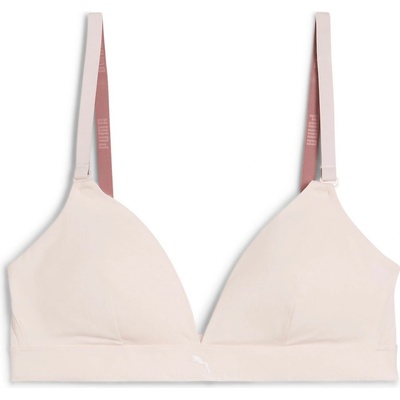 Puma Cotton Triangle Bralette ružová