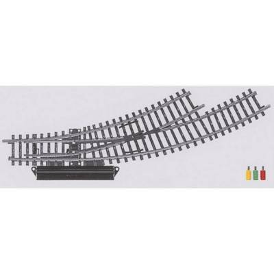 Märklin K koľaj H0 2268 oblúková výhybka ľavá 2 ks