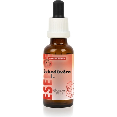 Sebavedomie kombinovaná zmes Bach. esencií 30 ml