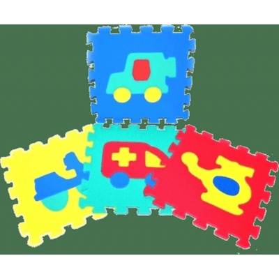 Teddies puzzle Auta 30x30cm 10 ks