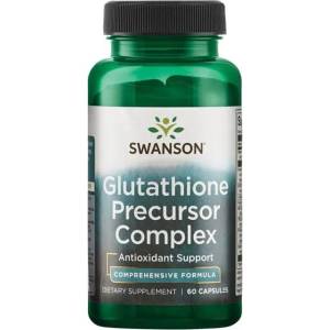 Swanson Glutathione Precursor Complex, 60 капсули, Swanson (SWU542)
