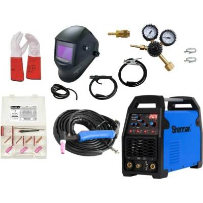 Sherman Mega set TIG 215P AC/DC