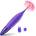 SuperLove Spiral Oscillation High Frequency Clitoral Stimulator Purple