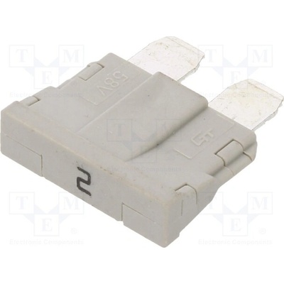 OPTIFUSE ANR58-UL-2A Pojistka: tavná; 19mm; automobilová; 2A; 250VAC; 58VDC; UNIVAL