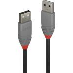 Lindy LNY-36691 : Кабел USB 2.0 Type A-А, Anthra Line, M-M, 0.5 м (LINDY LNY-36691)
