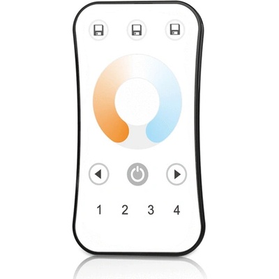 Skydance LED ovladač RF CCT (4 zóny) - R7 Barva: Bílá