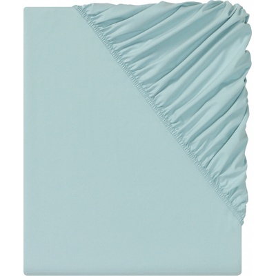 LIVARNO home Napínací prostěradlo z mikrovlákna Renforcé modré 90-100x200 – Zboží Dáma