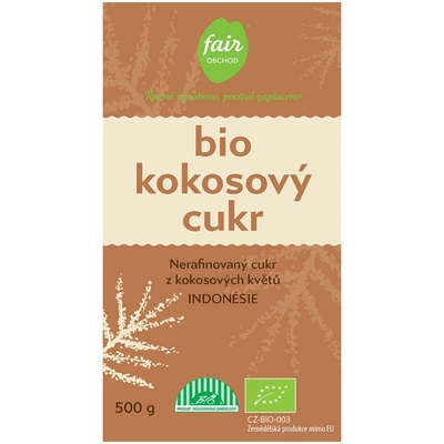 Fairobchod Bio kokosový cukr z Indonésie 500 g
