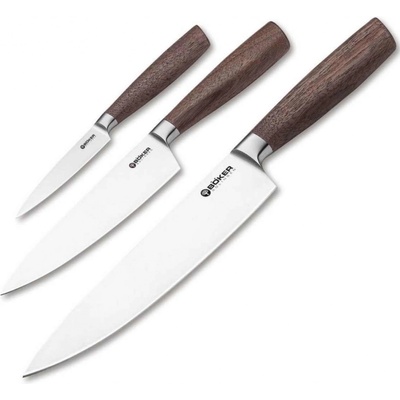 Böker Manufaktur Solingen Core sada nožov s utierkou 130791SET