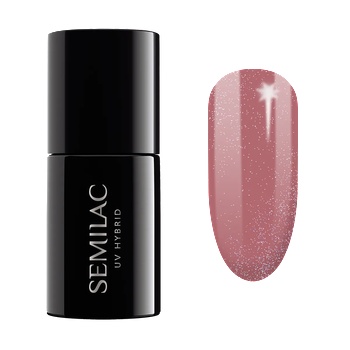 Semilac 321 Uv Gel Polish Shimmer Dust Caramel Гел лак 7ml