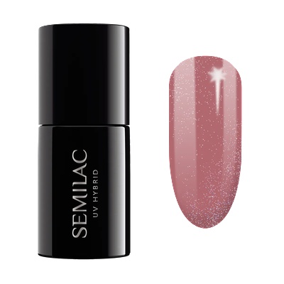 Semilac 321 Uv Gel Polish Shimmer Dust Caramel Гел лак 7ml