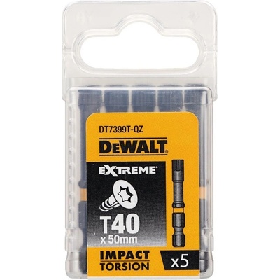 DeWalt DT7399T 5 ks Torx T40 EXTREME Torsion – Zbozi.Blesk.cz