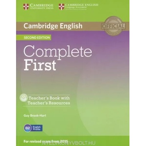 Complete First Teacher's Book with Teacher's Resources CD-ROM | Guy Brook-Hart (2014)
