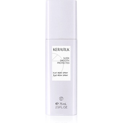 KERASILK Styling Flat Iron Spray термозащитен спрей за оформяне с преса и маша 75ml