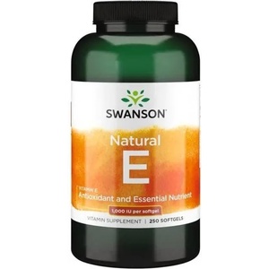 Swanson Natural Vitamin E, 671.1 mg, 250 меки капсули, Swanson