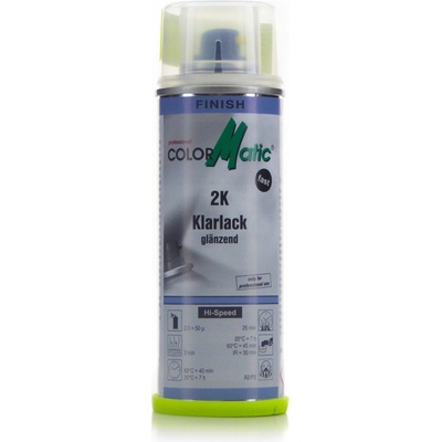 COLORMATIC 2K Hi-speed lak - lesklý - 200 ml
