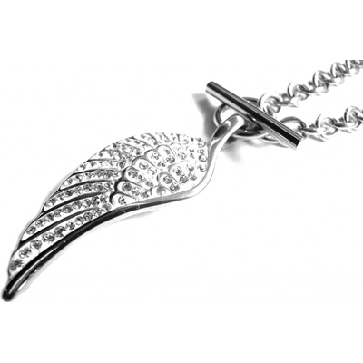 Steel Jewelry Náhrdelník anělské křídlo z chirurgické oceli NH151903