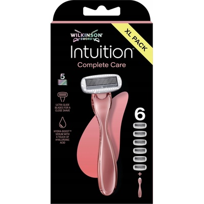 Wilkinson Sword Intuition Complete Care + 6 ks hlavic
