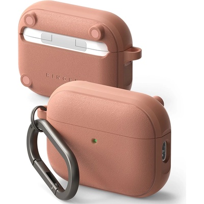 Ringke Силиконов калъф с MagSafe за слушалки Apple AirPods Pro 3 от Ringke Onyx Magnetic - Constant Coral (8800293859383)