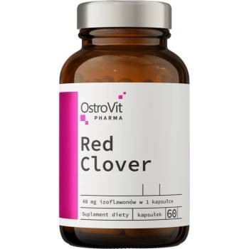 Image 1 of OstroVit Red Clover 500 mg | with 8% Isoflavones [60 капсули]