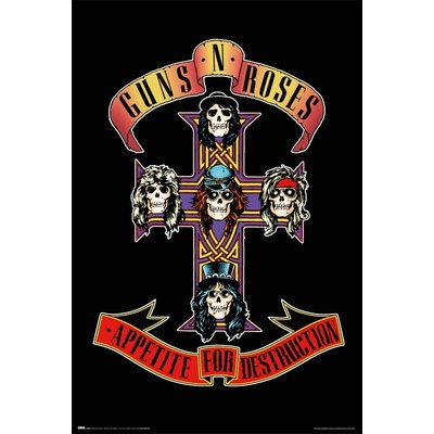 Plagát, Obraz - Guns'n'Roses - Appetite, 61 × 91.5 cm