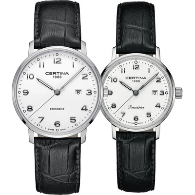 Certina Комплект часовници за двойки Certina DS Caimano C035.410. 16.012. 00-C035.210. 16.012. 00 (C035.410.16.012.00-C035.210.16.012.00)