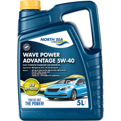 North Sea Lubricants Wave Power Advantage 5W-40 5 l
