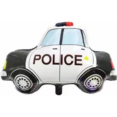 Fóliový balónik Policajné auto 74 cm