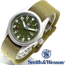 Smith & Wesson Military s výměnnými řemínky zelené