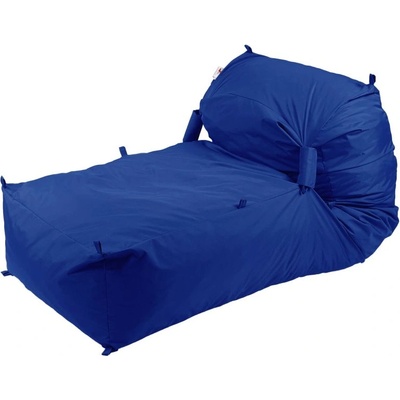 Pufrelax Пуф легло Yoga XL, мемори микс, водоустойчив, Кралско син