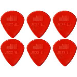 Dunlop 47RN 1.38 Nylon Jazz 6 Перце за китара (<![CDATA[47R3N-6PACK-SET]]>)