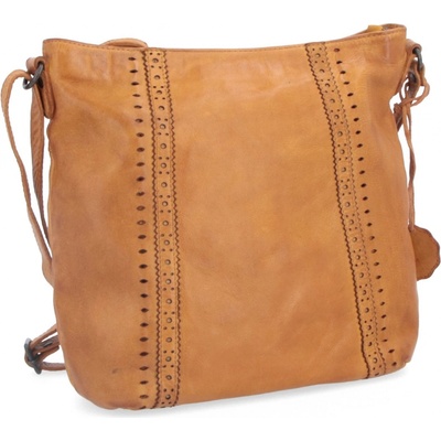 Noelia Bolger kabelka crossbody NB 2029 ZLU žlutá