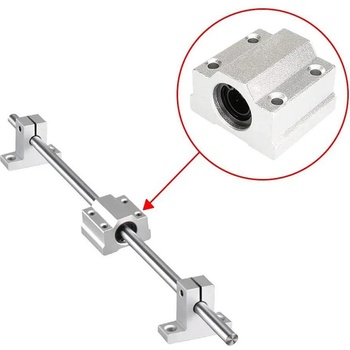 Two Trees Линеен сачмен лагер SCS10UU D10mm в метална кутия