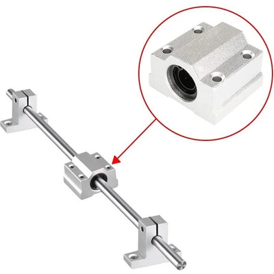 Two Trees Линеен сачмен лагер SCS10UU D10mm в метална кутия